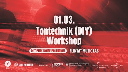 FLINTA* Music Lab: Tontechnik Workshop