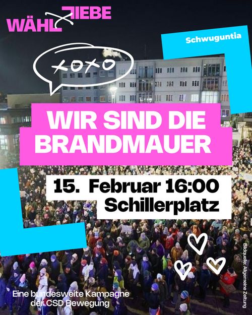 Wir sind die Brandmauer