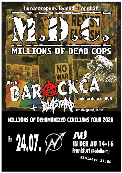 MDC (US) + BARACKCA (HU) + BLASTARD