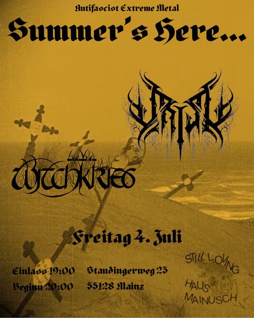 Konzert "Summer's Here..."  Witchkrieg & Urisk