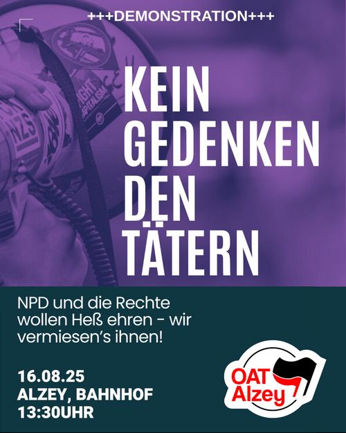Gegen jeden Nazi-Aufmarsch!