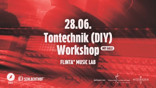 FLINTA* Music Lab: Tontechnik Workshop