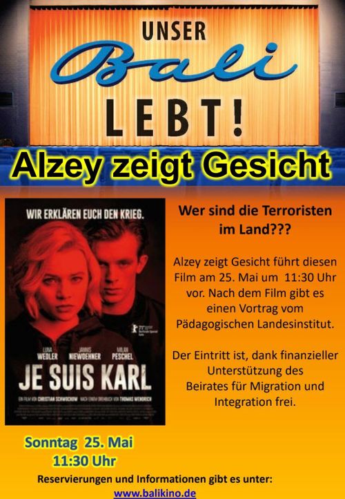 Filmvorstellung: je suis Karl