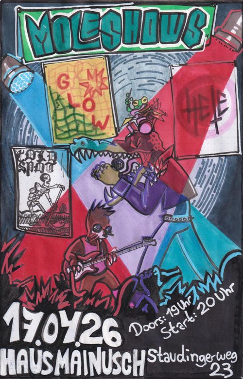 MoleShows Konzert: Glow, Hete, Cold Spot