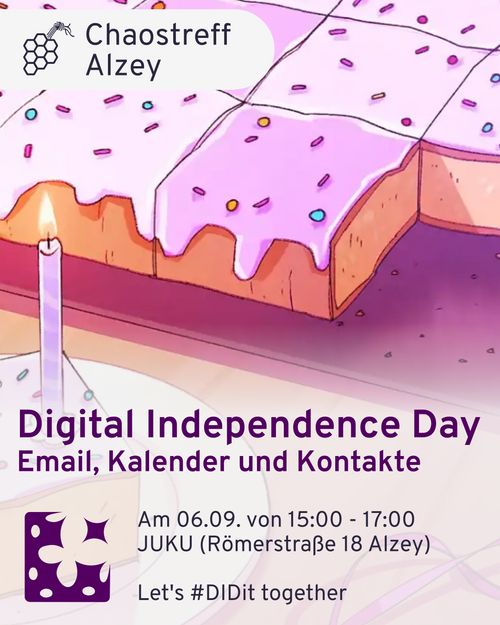 DIDay Email, Kalener und Kontakte