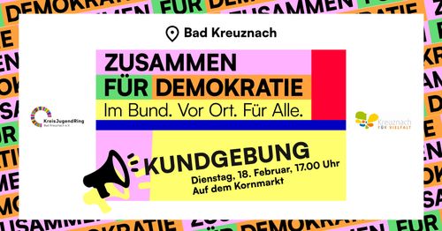 ZUSAMMEN FÜR DEKOMRATIE - Bad Kreuznach